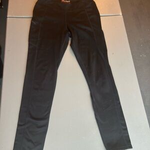 Grudens fleece Black Women's Leggings